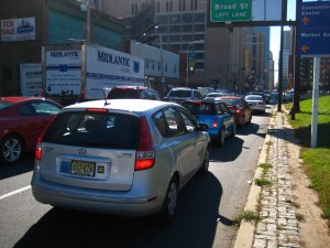 Dropped off on Broad Street