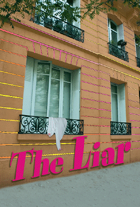 Cover for "The Liar"