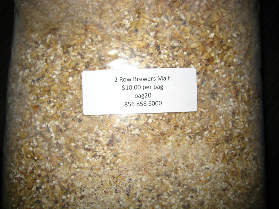 Malted crushed barley