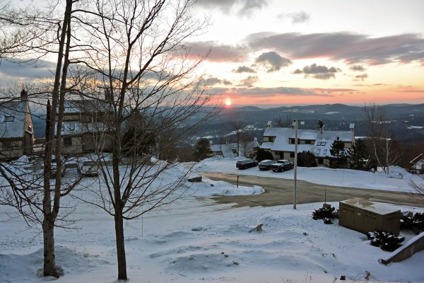 Sunrise in the Green Mountains