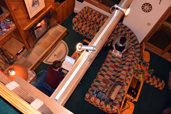 Interior of condo in Okemo.