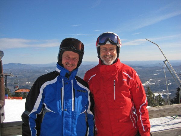 Frank and his friend Keith at Okemo.