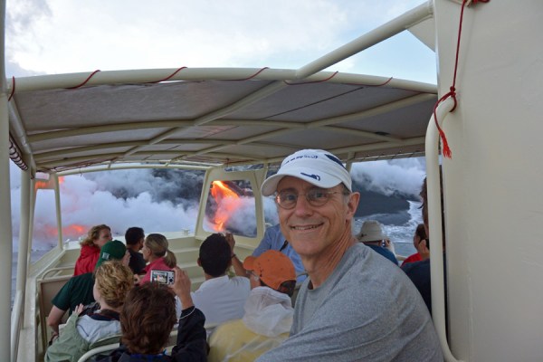 We were reminded by the crew to put down our cameras and just look at this marvel