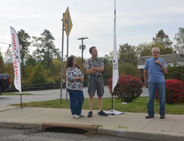 Even the supporters along the route were a bit subdued.