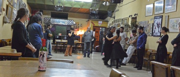 Practica:  teachers demonstrating for class, to be followed by time to practice without.