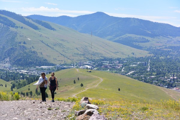 On the way up Waterworks Hill.