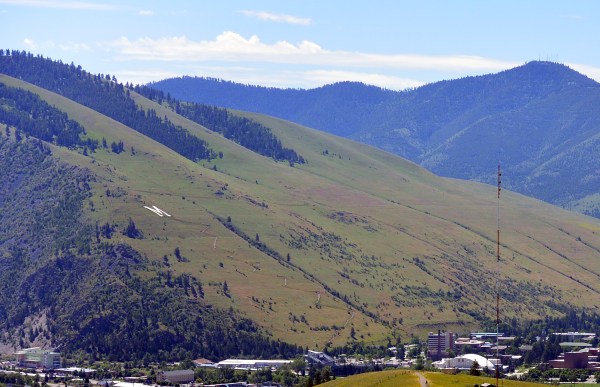 University of Montana "M" trail.